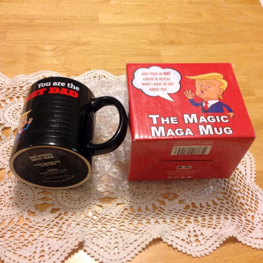 Trump collectible, MAGA coffee cup for birthday, father's day or just to collect